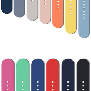 Bracelet en silicone souple classique pour <span class=keywords><strong>Apple</strong></span> <span class=keywords><strong>Watch</strong></span> 11 10 8 <span class=keywords><strong>7</strong></span>, bracelet sport en caoutchouc de remplacement pour IWatch 41/<span class=keywords><strong>45</strong></span> 42/46 49 <span class=keywords><strong>mm</strong></span> - Product Image 1