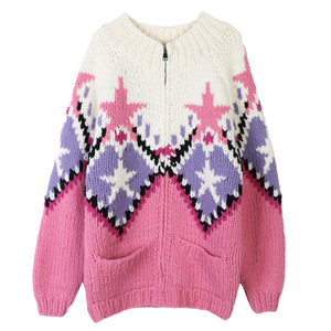 <span class=keywords><strong>Cardigan</strong></span> da <span class=keywords><strong>donna</strong></span> personalizzato con cerniera, in maglia a trecce, a maniche lunghe, aperto sul davanti, caldo, con tasche, cappotto da esterno - Product Image 1