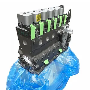 available cummins engine 6bt 6d102 long block for truck engines systems 6bt 5.9 bare engine assembly excavator machinery Parts