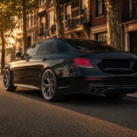 Jante en alliage forgé 5x112 à profil profond, 5 branches, gris brossé, compatible avec Mercedes Benz Classe E E63 AMG W213