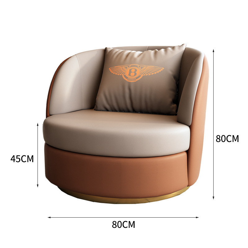 Asiento individual (marrón)