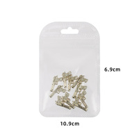 Breloques 3D en alliage métallique Zodiaque pour nail art, lettres mélangées, décorations pour coques de téléphone, accessoires DIY pour ongles