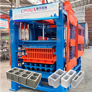 Trung Quốc đầy đủ tự động khối bê tông máy làm cho xi măng gạch qt615 khối máy - Product Image 2