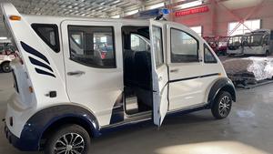 Nouvelle voiture de <span class=keywords><strong>patrouille</strong></span> électrique 6 places Nouveau produit Scooters de mobilité Voiturette de golf électrique à 4 roues - Product Image 3