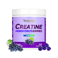 Gummies de créatine et protéines en vrac pour la masse musculaire, la force et la récupération post-entraînement, végétaliennes, sans sucre, sans OGM, supplément avec étiquette OEM