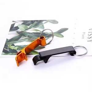 Porte-clés en aluminium coloré Portable ouvre-bouteille de bière Bar Mini ouvre-bouteille de boisson anneau ouvre-boîte - Product Image 4