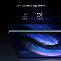 Xiao Mi Pad 6 Snap dragon 870 Processeur 128 Go/256 Go 144Hz WQHD + Écran 11 pouces Batterie 8840mAh 33W WIFI Tablette