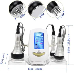 3 en 1 40K Body Beauty Machine pour équipement de beauté Eye Face Body Massage Fat Burning Massage Beauty Device