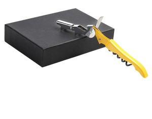 Ouvre-<span class=keywords><strong>bouteille</strong></span> à vin en métal personnalisé HXY, <span class=keywords><strong>tire</strong></span>-<span class=keywords><strong>bouchon</strong></span> en acier inoxydable, couteau hippocampal, accessoires à vin, <span class=keywords><strong>tire</strong></span>-<span class=keywords><strong>bouchon</strong></span> de serveur dans un coffret cadeau - Product Image 2