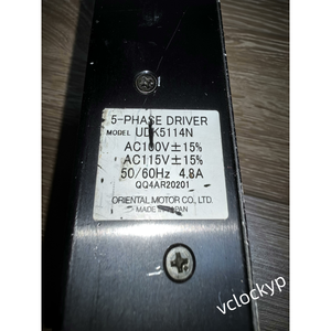 โอเรียนทัล มอเตอร์ UDK5114N ไดรเวอร์ซุปเปอร์เว็กซ์ต้า 5 เฟส มือสอง - Product Image 3