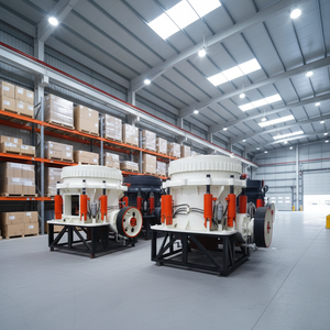 Concasseur à cône hydraulique multicylindre à haute efficacité pour le concassage de pierres dures - Product Image 1