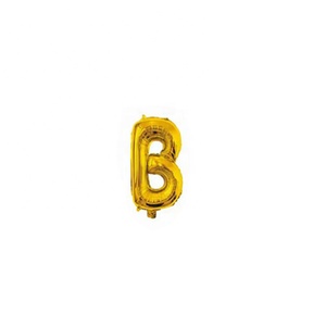 Decoración de Fiesta de Cumpleaños al por Mayor de Fábrica, Globo de Letra del Alfabeto Iridiscente Dorado de 16 Pulgadas, Navidad - Product Image 3