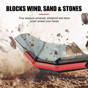 Protège-mains MOXI XMAX pour <span class=keywords><strong>moto</strong></span>, protection pare-vent, couvercle anti-chute en aluminium, adaptable/améliorable pour Yamaha - Product Image 5