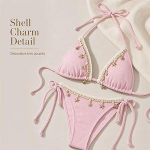 Bas de maillot de bain bikini côtelé pour femme – Tendance pour les vacances à la plage, à la piscine ou en station balnéaire - Product Image 4