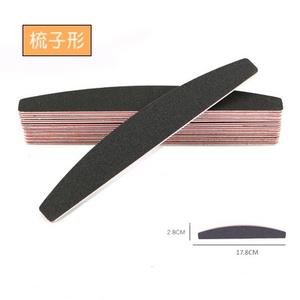 <span class=keywords><strong>Lime</strong></span> à ongles grise double face en gel UV Papier de verre pour manucure avec émeri droit pour l'application de vernis à ongles - Product Image 2