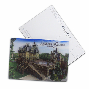 Custom Logo 2/3 Changing Motions Moving Images 3d Anime Lenticular <b>Stickers</b> Colorful Printing Lenticular Postcard and Other Card - Product Image 3