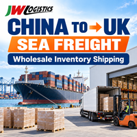 Agent d'expédition maritime Chine-Royaume-Uni pour le transport de cartons et de marchandises palettisées
