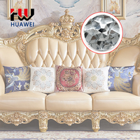 HUAWEI Pièces de meubles Boutons diamantés Accessoires décoratifs Acrylique Rembourrage Boucle Chaise Bouton de canapé en verre et cristal
