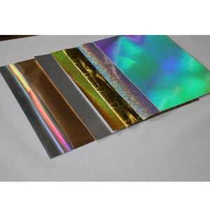 Custom <b>A4</b> Holographic Laser Label <b>Paper</b> Waterproof Printed <b>Sticker</b> Hard Temper Sheet in Roll Pattern Product Category Metal Foil - Product Image 4