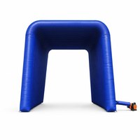 Barrière acoustique gonflable portable sur mesure pour intérieur, coques acoustiques, mur anti-bruit