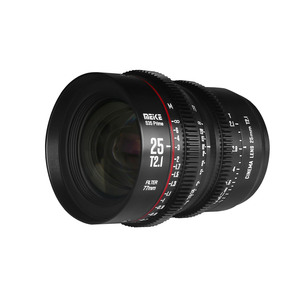 MEKE 25MmT2, 1 S35Lente de película principal EFInstalar cámara de película camcorderEOS <span class=keywords><strong>C100</strong></span> Mark II C200 EOS 300 Mark II BMPCC - Product Image 1