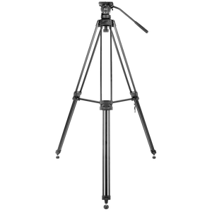 Trípode Profesional KINGJOY de Aleación de Aluminio para Cámara de Video con Capacidad de Carga de 15 kg, Kit de Estudio de Video para Fotógrafos <span class=keywords><strong>Profesionales</strong></span> - Product Image 6
