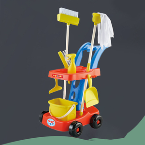 Yrb bébé enfants ensemble <span class=keywords><strong>de</strong></span> nettoyage maison outils <span class=keywords><strong>de</strong></span> nettoyage <span class=keywords><strong>jouet</strong></span> semblant ménage <span class=keywords><strong>chariot</strong></span> ensemble <span class=keywords><strong>de</strong></span> nettoyage jouets - Product Image 6