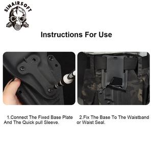 Tactical Low-Ride Universal Belt Loop Belt <b>Holster</b> Drop Adapter Paddle <b>Holster</b> Accessory - Product Image 4