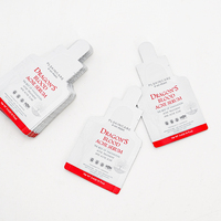 Sachets d'échantillon personnalisés sacs à lotion 1ml 2ml 10ml sachets d'échantillon en plastique pour sachet de cosmétiques nettoyant pour le visage