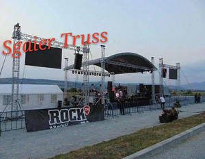 Durevole concerto dal vivo/performance/metallo da esposizione/traliccio per tetto ad arco in alluminio - Product Image 4