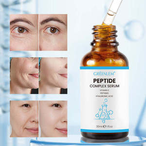 Sérum Visage Triple Action Bio Anti-Âge Acide Hyaluronique Vitamine E Niacinamide Peptide Réduction des Rides Peaux Grasses 30ml - Product Image 4