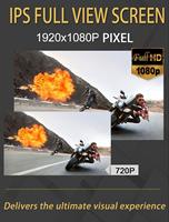 Layar IPS 4K 13,3 inci, Pemutar Hiburan Kursi Belakang Pintar 8 Core, Tablet Multifungsi Layar Sentuh, Monitor Sandaran Kepala Mobil Android