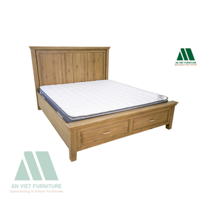 Ensembles de meubles de chambre à coucher en bois modernes fabriqués au Vietnam, armoires de haute qualité avec lits, prêt-à-assembler, tailles personnalisables, hôtel - Product Image 5