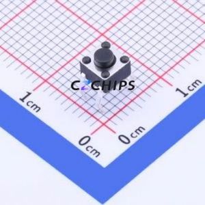 K2-1109DP-A3SW-04 Tactile Switch Through hole Component (THT)-4P,4.5x4.5mm Switch 1.8N Through Hole 4.5mm 4.5mm - Product Image 1