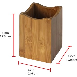 Bloque de Cuchillos de Bambú OEM, Portacuchillos Magnético, Sostenible, Color Marrón, Tamaño A, Bloques, Bolsa de Almacenamiento - Product Image 2