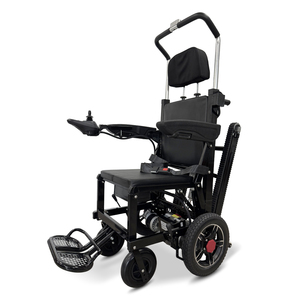 KSM-302P Comfort Power Automatic Stair Climbing <b>Electric</b> Wheelchair with Adjustable Safety Belts for Disabled and Injured Users - Product Image 3