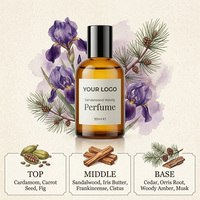 Parfums en gros de type boisé au santal 50 ml, parfum longue durée, léger, naturel, neutre, unisexe
