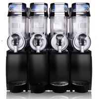Machine à granité commerciale 4*15L, machine à slush glacé / machine à slush glacé pour la maison en Arabie Saoudite