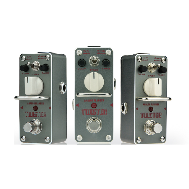 Classic Analog Flanger Effect Guitar Processor Effects Colorful Professional Guitar Pedals Effects