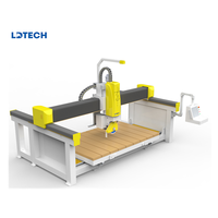 Máquina de Tallado y Corte de Piedra CNC 3D Automática de Fábrica China, Nueva, de Alta Eficiencia con Motor de Husillo de 11kw