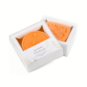 Emballage alimentaire en papier kraft jetable Boîtes rigides personnalisées avec fenêtre en PVC Gaufrage et impression offset à la main pour nouilles - Product Image 2