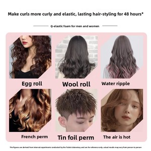 Lodish <span class=keywords><strong>Mousse</strong></span> <span class=keywords><strong>Coiffante</strong></span> Volumisante Légère 450ml Hydratante Fixation Forte pour Boucles Effet Laine Française et Élasticité des Boucles - Product Image 4
