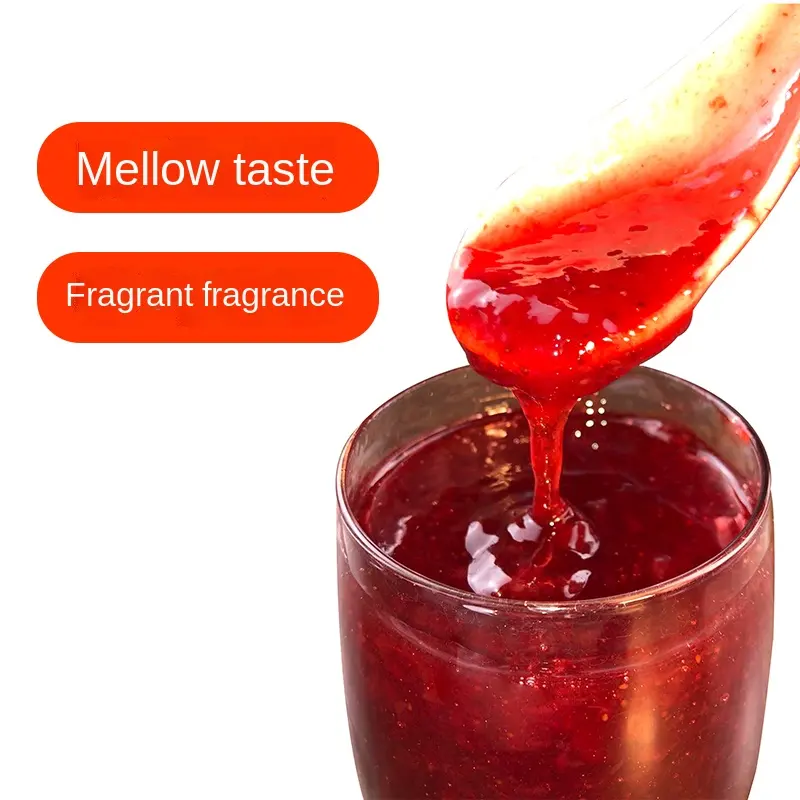 खाद्य और पेय अंगूर पेय बुलबुला चाय की आपूर्ति फल <span class=keywords><strong>सिरप</strong></span> 100% प्राकृतिक स्ट्रॉबेरी प्यूरी ध्यान केंद्रित, स्ट्रॉबेरी का रस