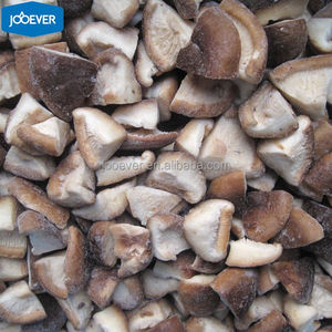 Chine HACCP BRC IQF Shiitake congelé coupe quart de produit congelé