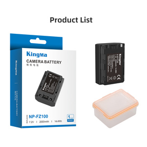 KingMa NP-FZ100 2000mAh Rechargeable Numérique Batterie NP-FZ100 7.2v Numérique Batteries pour <span class=keywords><strong>Sony</strong></span> <span class=keywords><strong>A5000</strong></span> A6300 - Product Image 4