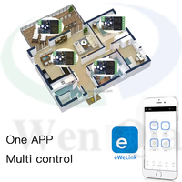 EweLink – interrupteur intelligent sans fil, DC 12V/24V/48V, Contact sec, récepteur de relais 2CH, Module de synchronisation, télécommande Alexa Google Assistant