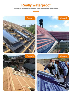 XIJIA Modern Polypropylene/Polymer Composite UV-resistant Waterproof <strong>Roof</strong> Tiles Lining Membrane Machine Made <strong>Roof</strong> 5+ Year - Product Image 4