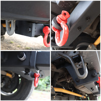 JOP4X4 3/5 portes 19-24 barre de remorquage barre de remorquage barre de remorquage attelage de remorque réglage tout-terrain pour Suzuki 4th Gen Jimny Sierra JB64 JB74 JC74