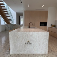 Meuble d'angle de cuisine écologique Lazy Susan 900 mm pour coin aveugle avec étagère rotative à 2 niveaux pour hôtel et villa