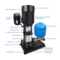 Système de pression constante à double vitesse variable pour le pompage d'eau de rivière, ensemble de pompe de surpression durable